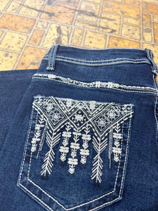 OBW22-153 Outback Supply Co Bling Kacey 34" & 36" Leg Jeans