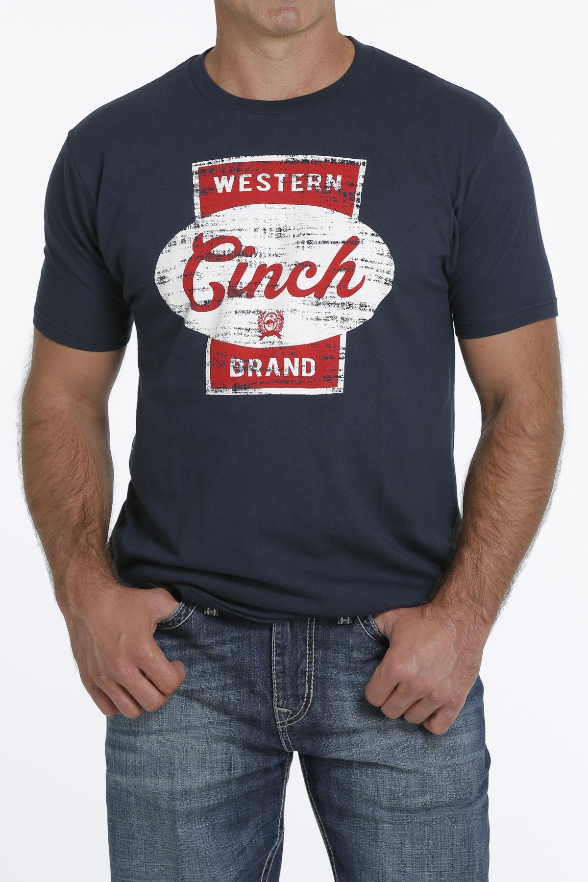 MTT1690457 Cinch Mens Western tee - Dark Navy