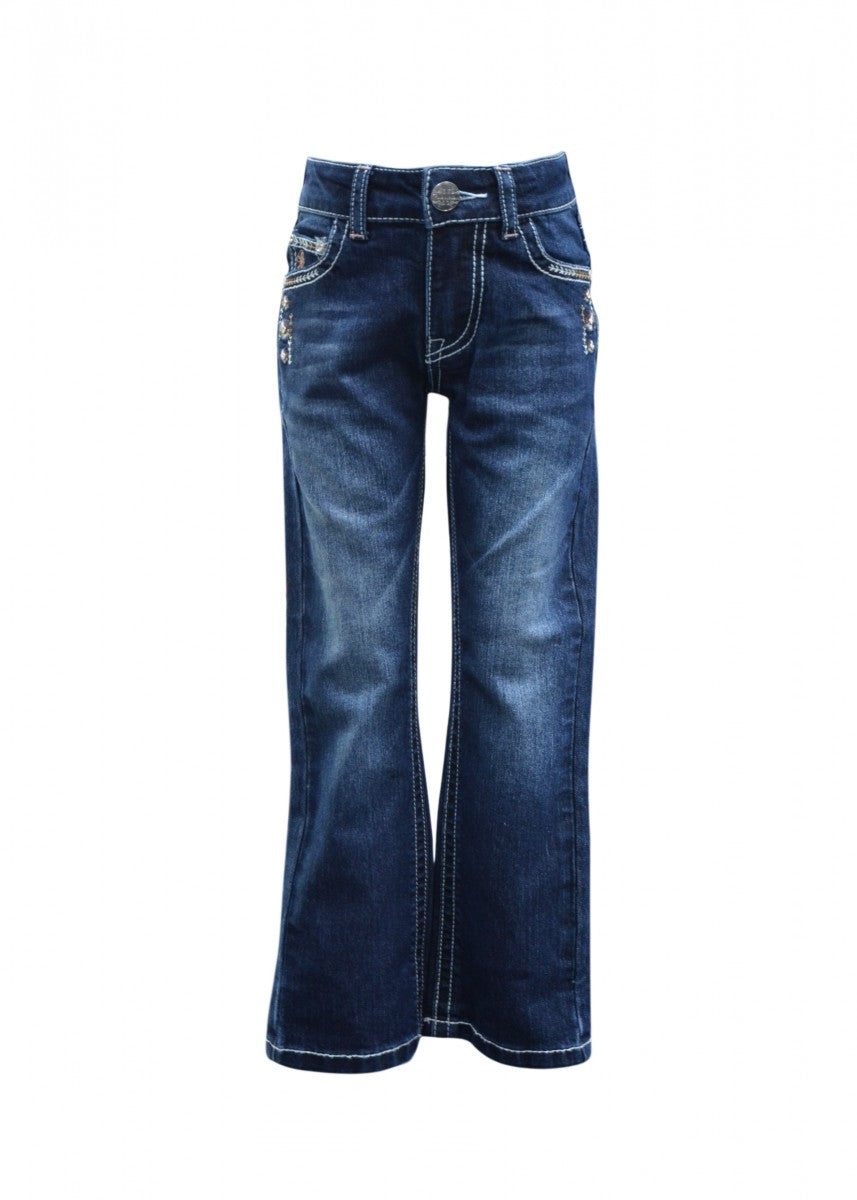 Pure Western Girls Lola Slim Leg Jean Midnight