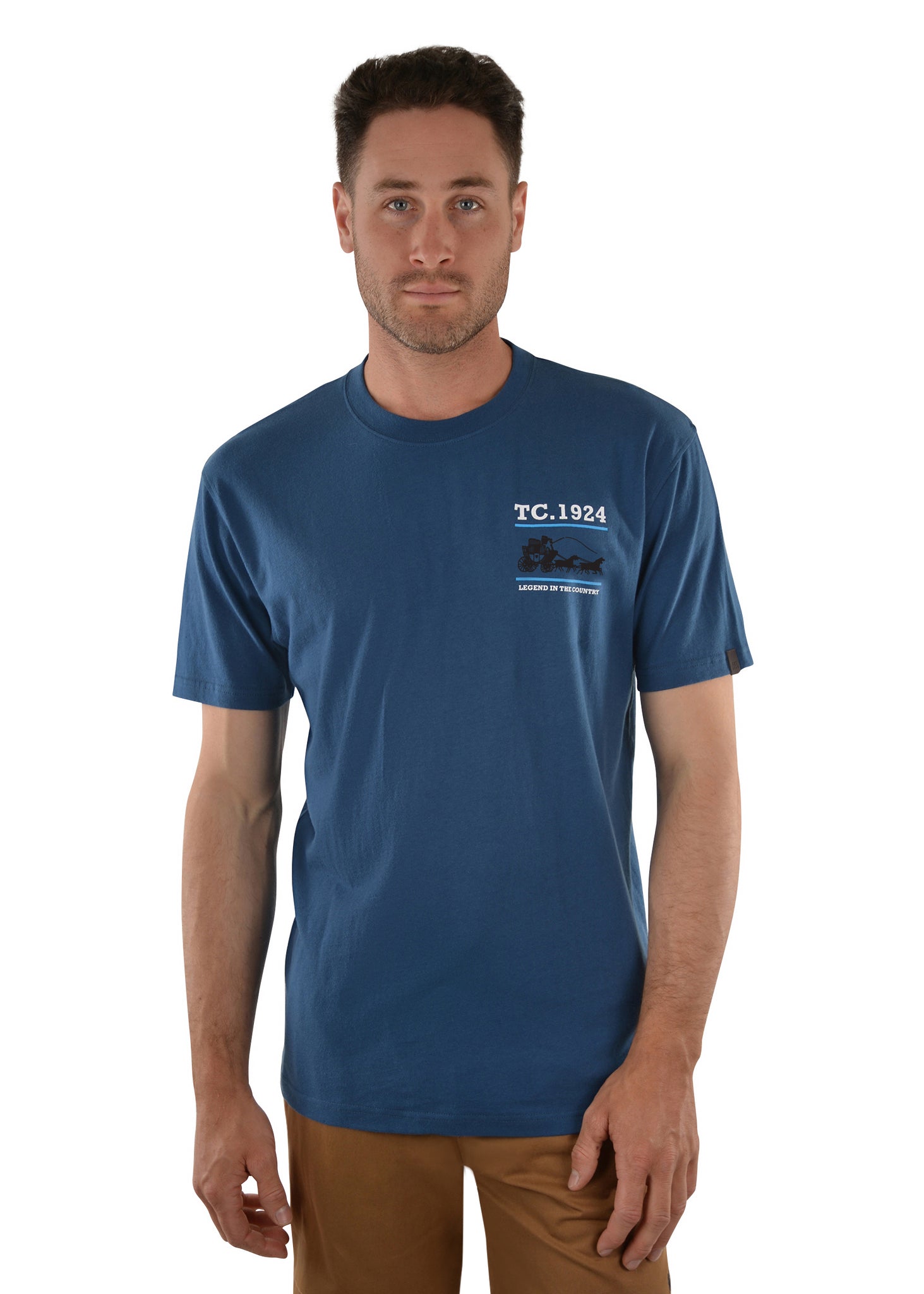 T1S1516101 Thomas Cook Mens Carriage Tee