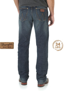 10WLT88BZ - 34" Leg - Wrangler Retro Slim Straight Jean<